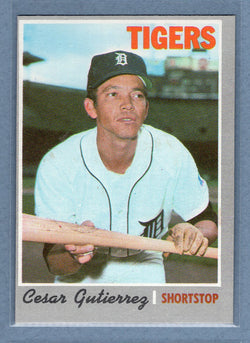 1970 Topps #269 Cesar Gutierrez  (b) EX-MT  GO200