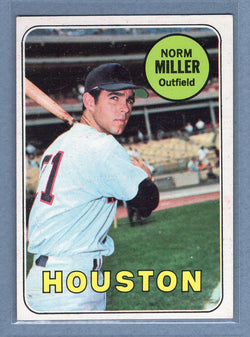 1969 Topps #76 Norm Miller (a) EX-MT  GO602