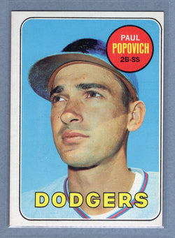 1969 Topps #47 Paul Popovich (f) EX  GO700
