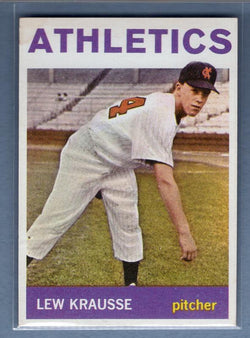 1964 Topps #334 Lew Krausse EX   GO100