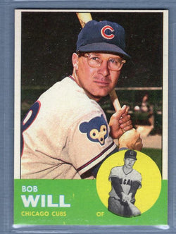 1963 Topps #58 Bob Will EX-MT  GO393