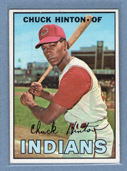 1967 Topps #189 Chuck Hinton (st) VG   GO223