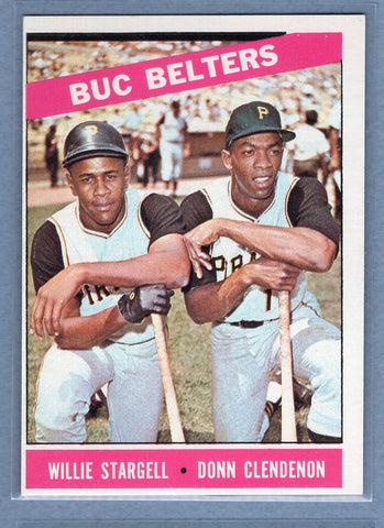 1966 Topps #99 Buc Belters (Stargell, etc.) EX  GO300