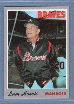 1970 Topps #86 Lum Harris  EX-MT  SB1