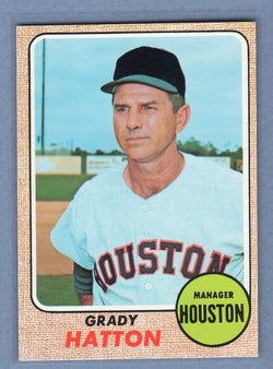1968 Topps #392 Grady Hatton EX-MT  GO545