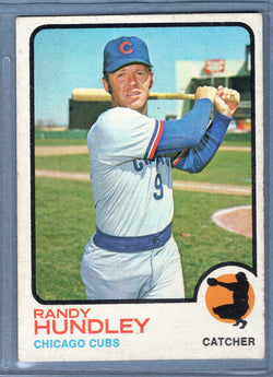 1973 Topps #21 Randy Hundley  (b) EX  GO669
