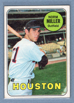 1969 Topps #76 Norm Miller (b) EX  GO602