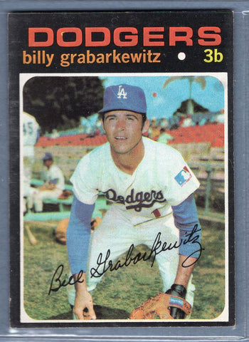 1971 Topps #85 Billy Grabarkewitz  EX  SB1