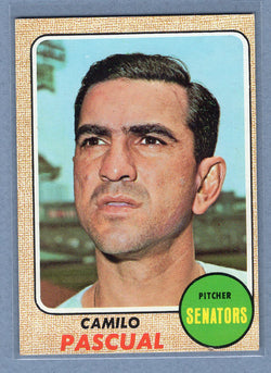1968 Topps #395 Camilo Pascual (a) VG-EX  GO180