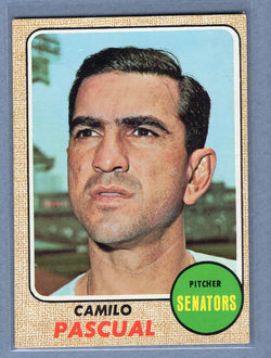 1968 Topps #395 Camilo Pascual (b) EX  GO180