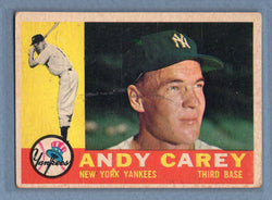 1960 Topps #196 Andy Carey  VG  GO257
