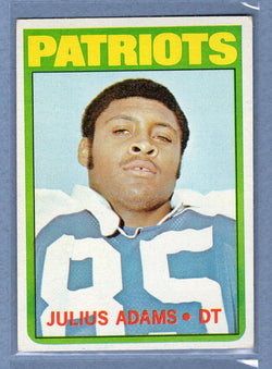 1972 Topps #97 Julius Adams EX  GO210