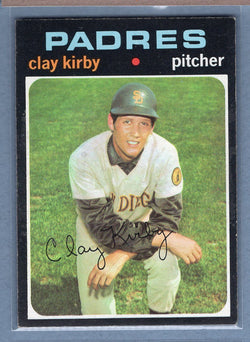 1971 Topps #333 Clay Kirby (st)(a) VG  GO950