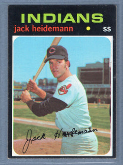 1971 Topps #87 Jack Heidemann  EX  GO747