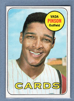 1969 Topps #160 Vada Pinson (e) EX-MT  GO265