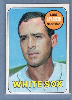 1969 Topps #75 Luis Aparicio (HOF)(f) EX-MT  GO850