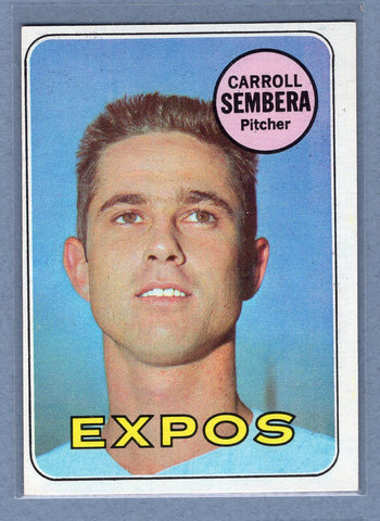 1969 Topps #351 Carroll Sembera (a) EX-MT  GOWABB