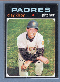 1971 Topps #333 Clay Kirby (b) EX  GO950