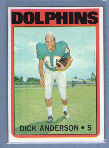 1972 Topps #98 Dick Anderson EX  GO210