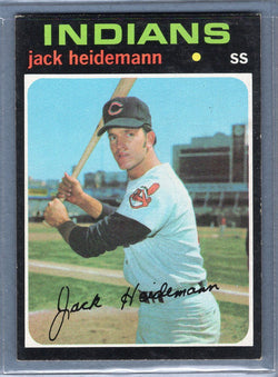 1971 Topps #87 Jack Heidemann  EX  SB1