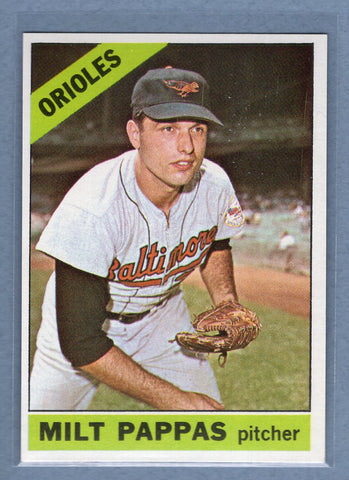 1966 Topps #105 Milt Pappas EX-MT  GO400
