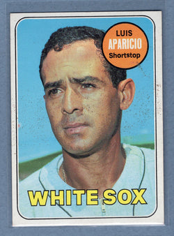 1969 Topps #75 Luis Aparicio (HOF) (st)(g) VG  GO850