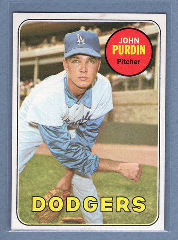 1969 Topps #161 John Purdin (a) EX-MT  GO265