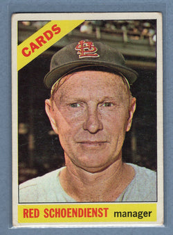 1966 Topps #76 Red Schoendienst (HOF)  VG  GO470