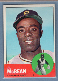 1963 Topps #387 Al McBean EX-MT  GO522