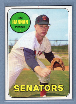 1969 Topps #106 Jim Hannan EX-MT  GO477
