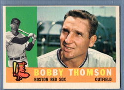 1960 Topps #153 Bobby Thomson VG Set Break 1