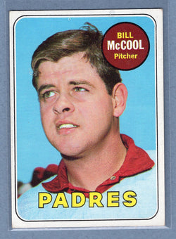 1969 Topps #129 Bill McCool (b) EX-MT  GO350