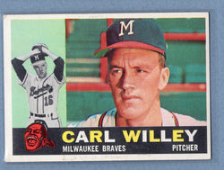 1960 Topps #107 Carl Willey EX  GO480