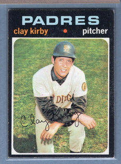 1971 Topps #333 Clay Kirby (c) EX  GO950