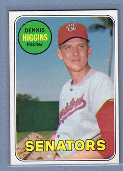 1969 Topps #441 Dennis Higgins EX-MT  GO645