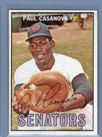 1967 Topps #115 Paul Casanova EX-MT  GO410