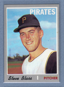 1970 Topps #396 Steve Blass  (b) EX-MT  GO750