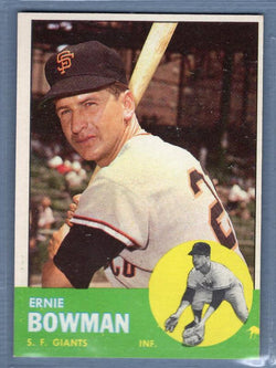 1963 Topps #61 Ernie Bowman EX-MT  GO393