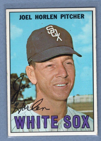 1967 Topps #107 Joel Horlen EX-MT  GO360