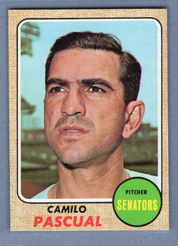1968 Topps #395 Camilo Pascual EX-MT  GO545