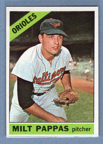 1966 Topps #105 Milt Pappas EX  GO300