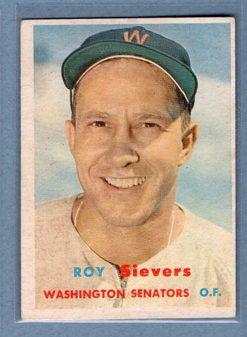 1957 Topps #89 Roy Sievers (d) VG-EX   GO260