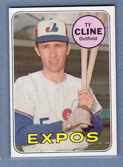 1969 Topps #442 Ty Cline NM  GO645