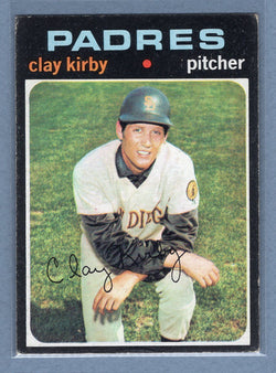 1971 Topps #333 Clay Kirby (d) EX  GO950