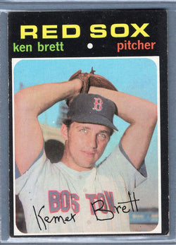 1971 Topps #89 Ken Brett  EX  SB1