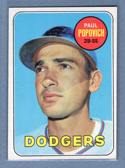 1969 Topps #47 Paul Popovich (k) (st) VG  GO700