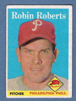 1958 Topps #90 Robin Roberts (HOF) VG-EX  GO495