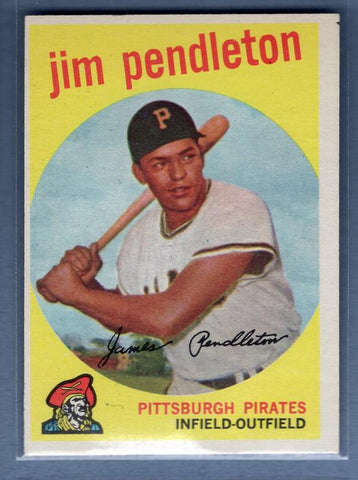 1959 Topps #171 Willard Schmidt EX-MT High Grade Set Break B