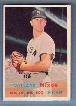 1957 Topps #189 Willard Nixon EX-MT  GO169