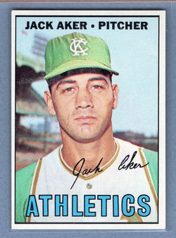 1967 Topps #110 Jack Aker EX-MT  GO360